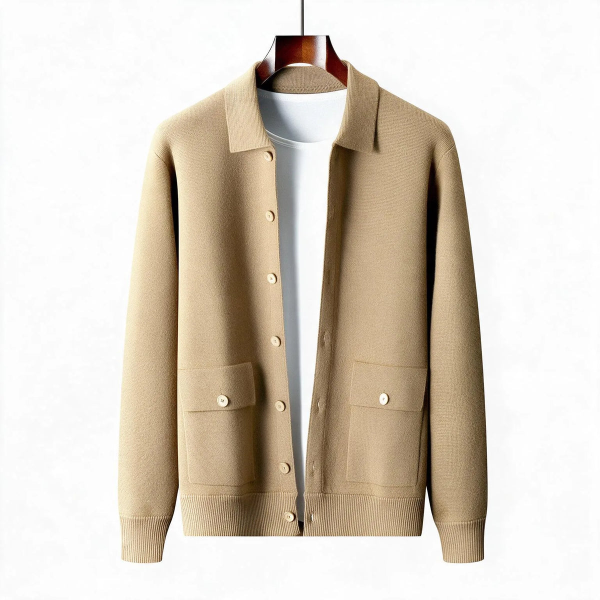 Pierson | Men's Warm Wool Cardigan