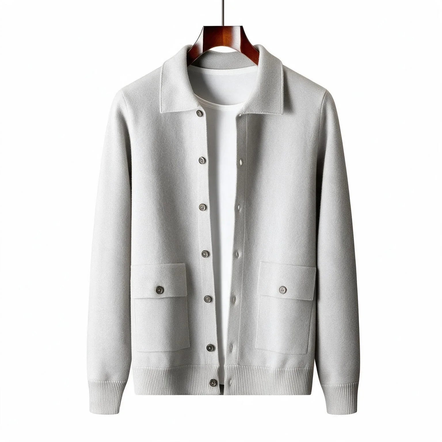 Men's Warm Wool Cardigan