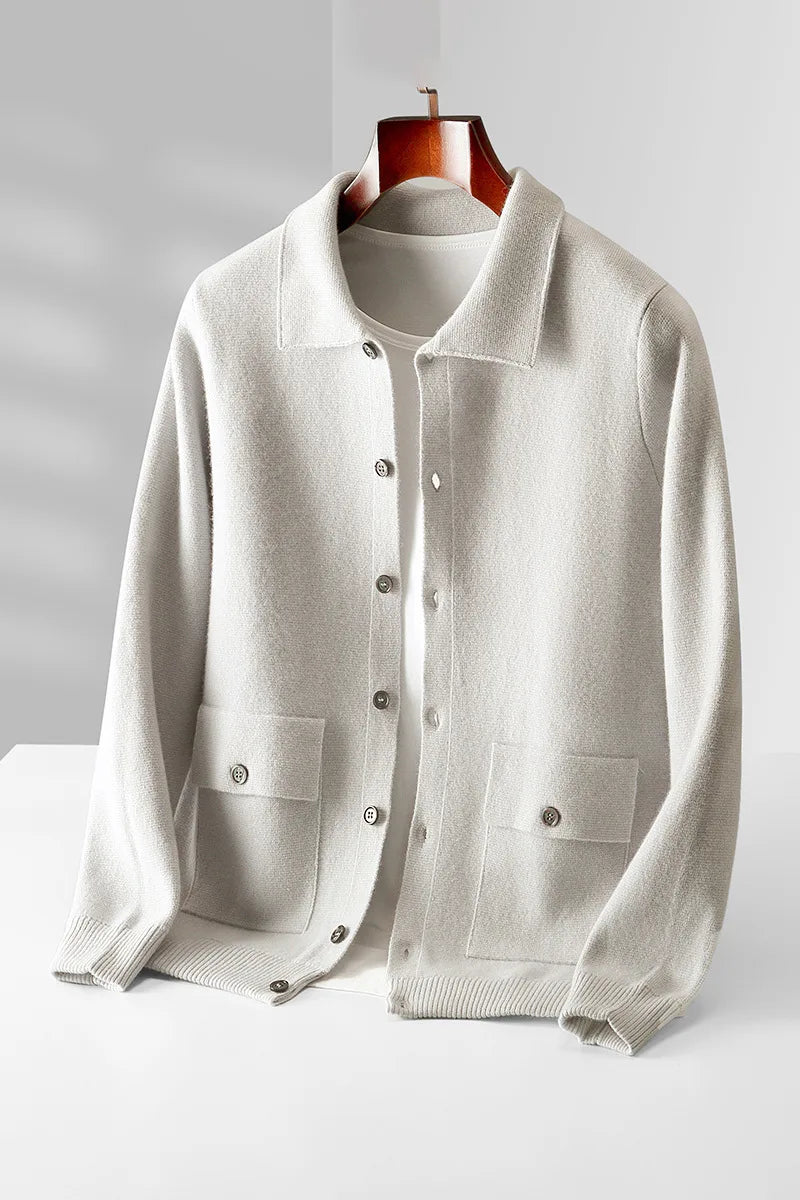 Pierson | Men's Warm Wool Cardigan