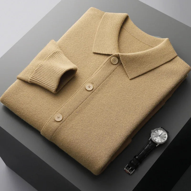 Pierson | Men's Warm Wool Cardigan