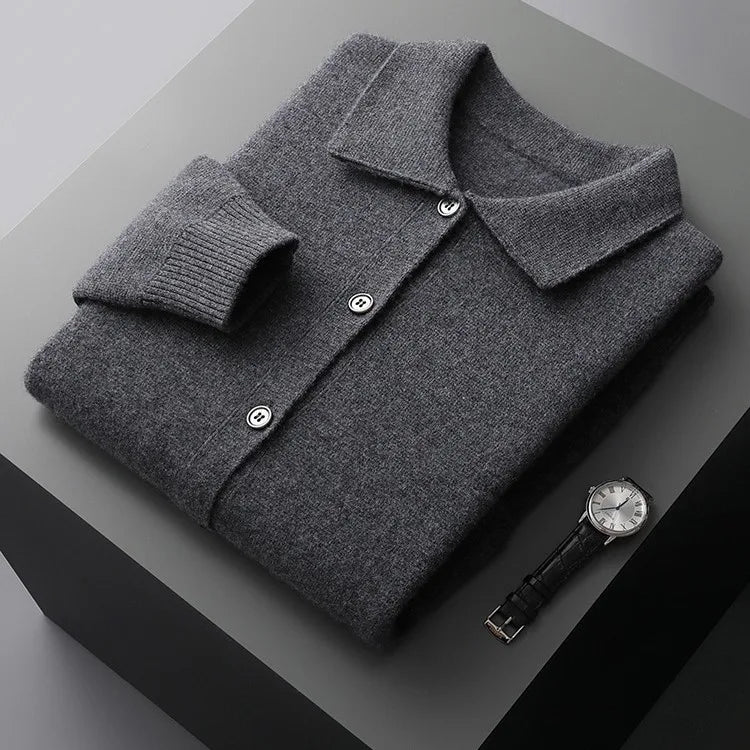Pierson | Men's Warm Wool Cardigan