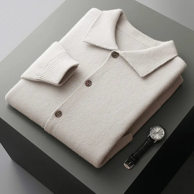 Pierson | Men's Warm Wool Cardigan