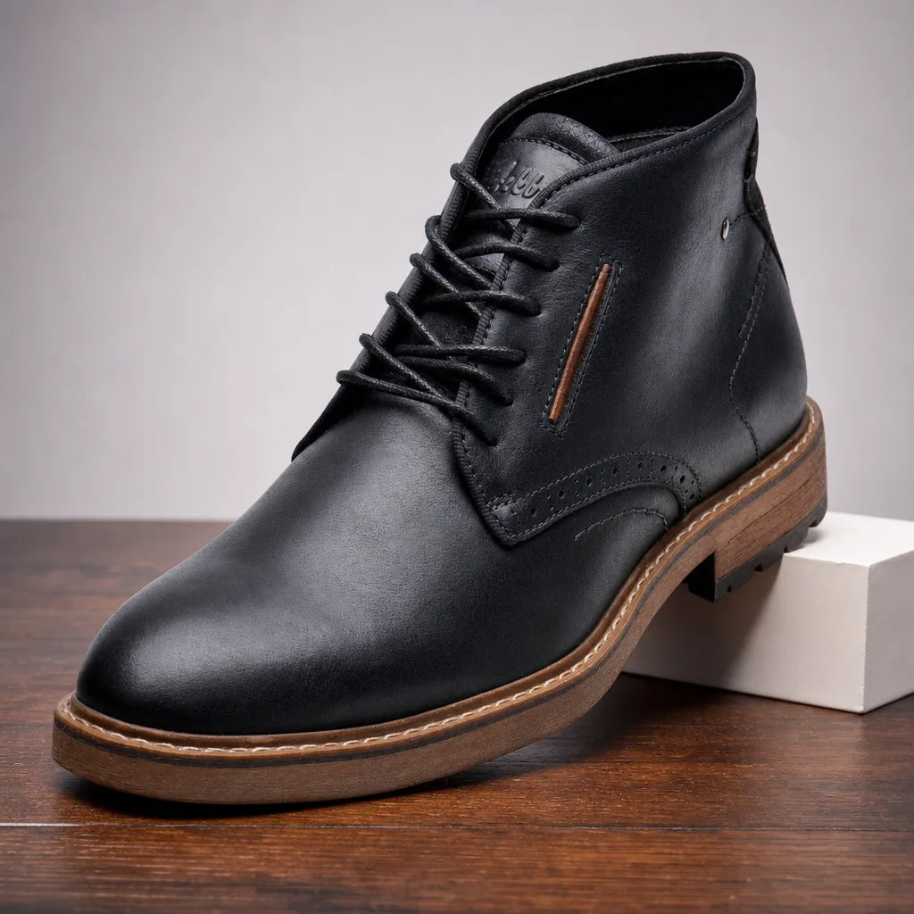 Preston | Men's Leather Brogue Boots