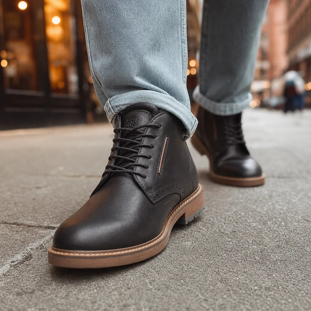Preston | Men's Leather Brogue Boots