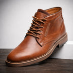 Preston | Men's Leather Brogue Boots