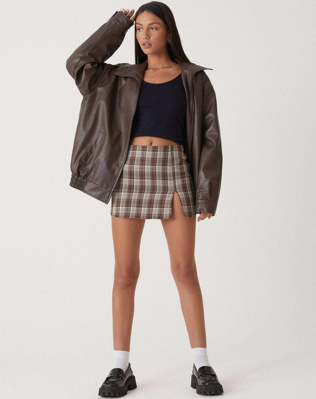 Women's Oversized Bomber Jacket