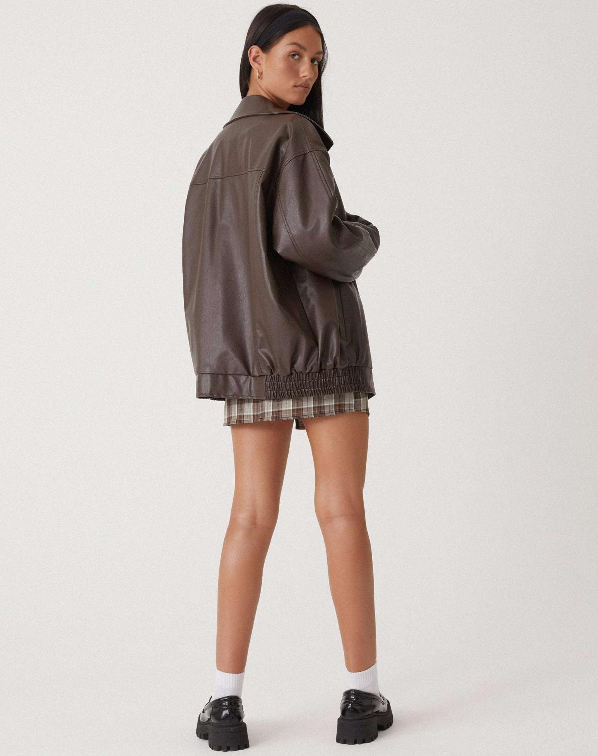 Women's Oversized Bomber Jacket