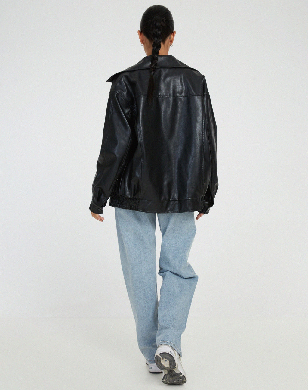Women's Oversized Bomber Jacket