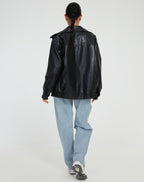 Women's Oversized Bomber Jacket