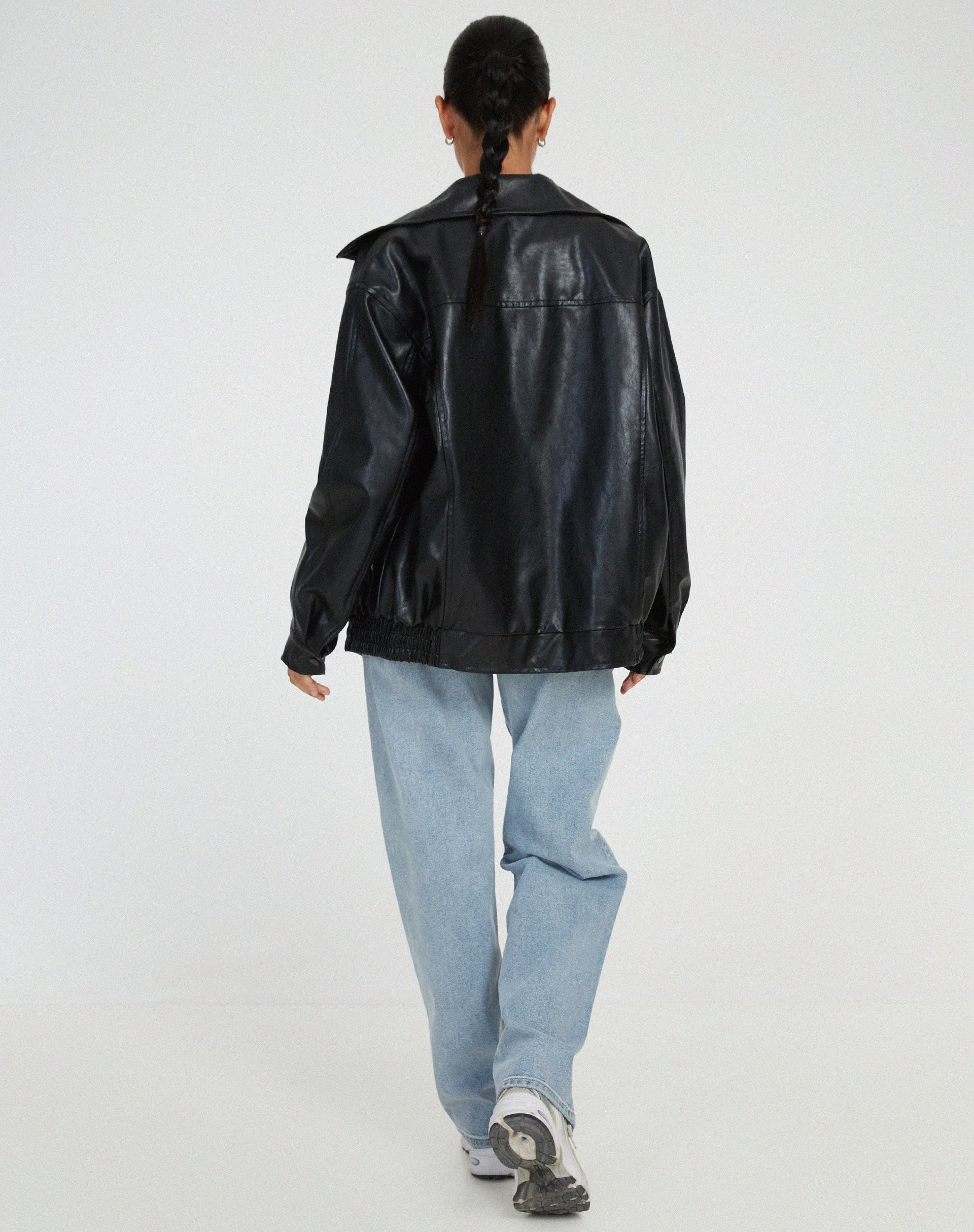 Women's Oversized Bomber Jacket