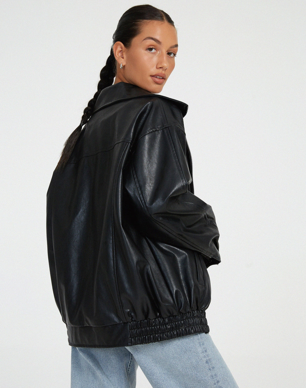 Women's Oversized Bomber Jacket