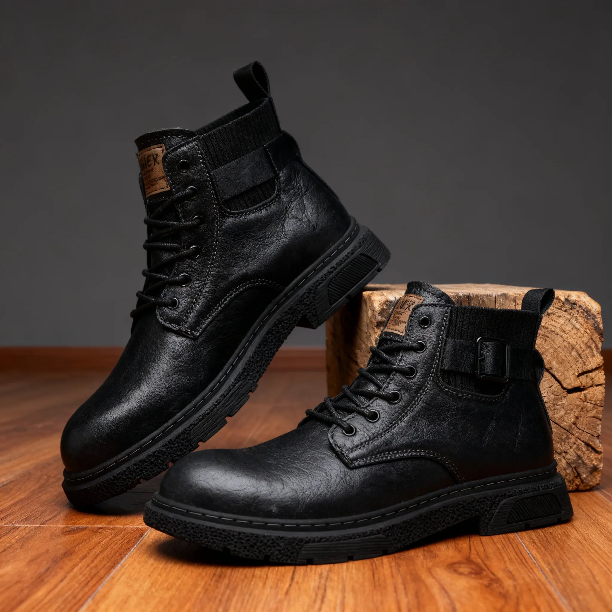 men's Waterproof Leather Boots