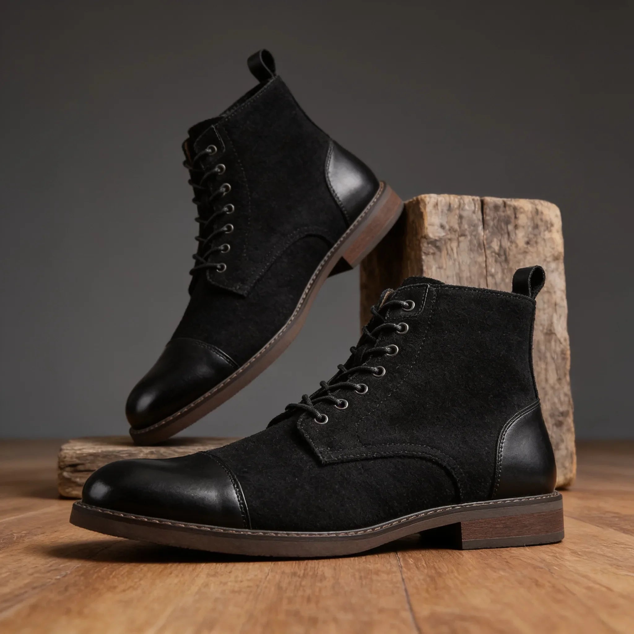 men's Fall Wool Lined Boots