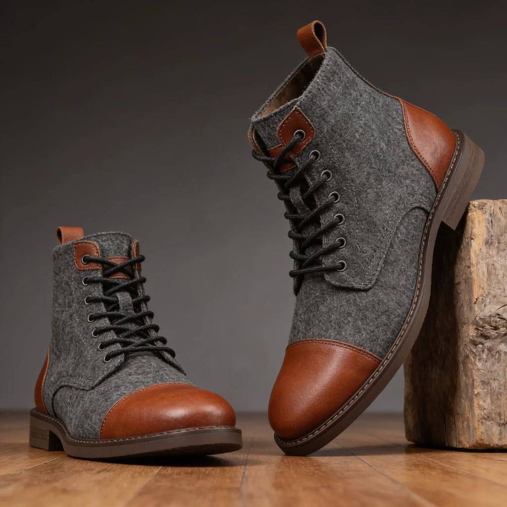 Roark | men's Fall Wool Lined Boots