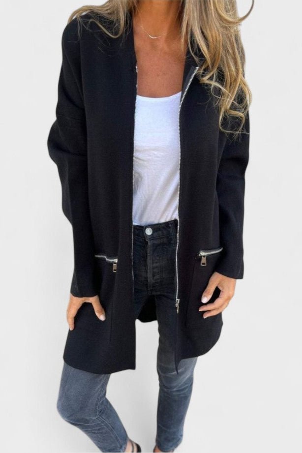Women's Open Front Long Sleeve Blazer
