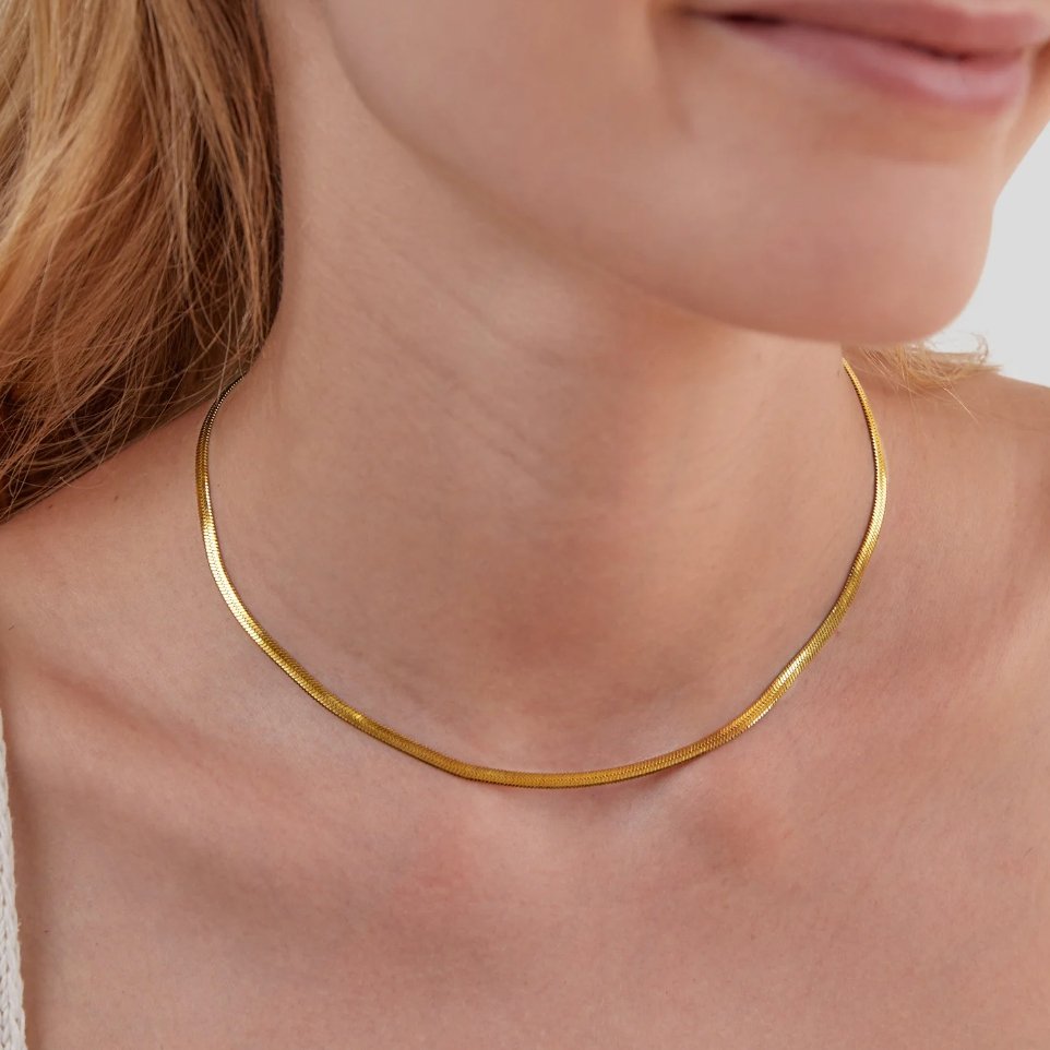 Sarya Snake Chain Necklace