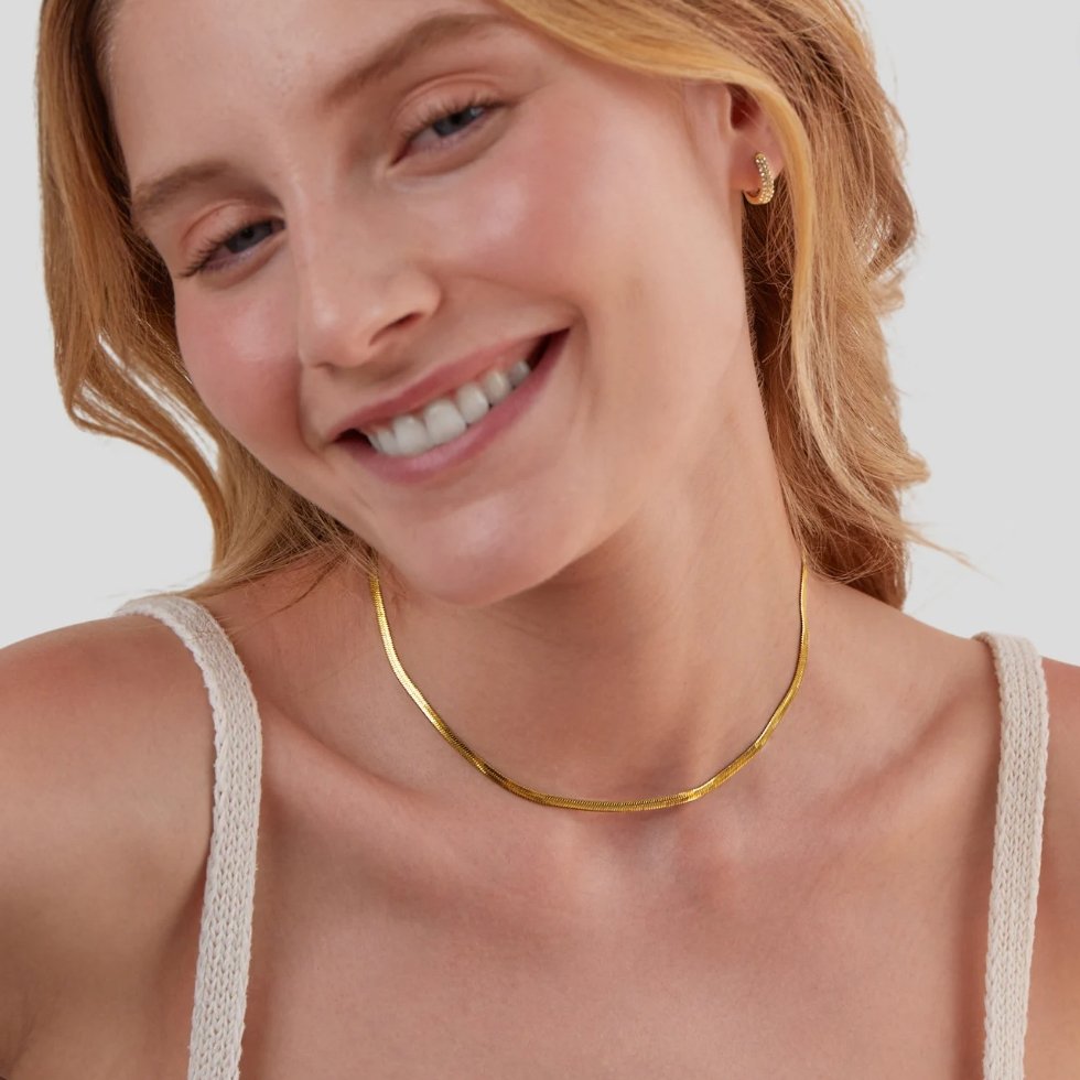 Sarya Snake Chain Necklace