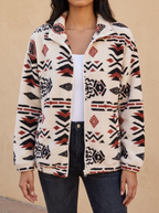 Aztec Sherpa Zip Jacket