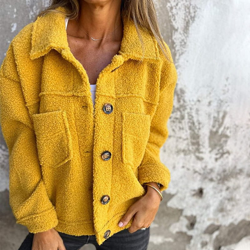 Women's Button Up Long Sleeve Jacket