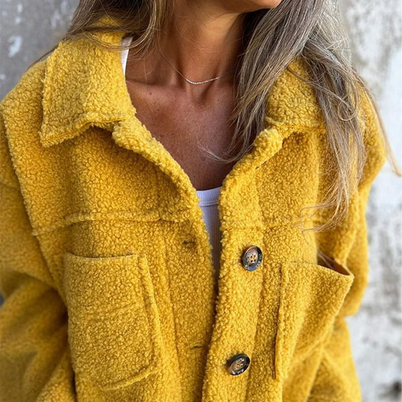 Women's Button Up Long Sleeve Jacket