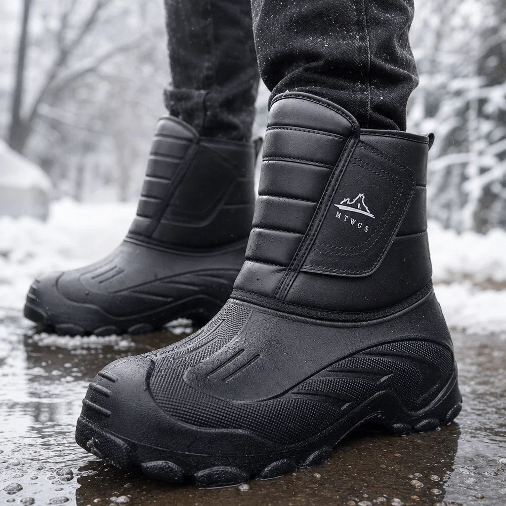 Stellan | Men's Plush Lined Pull-On Winter Boots