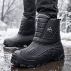 Stellan | Men's Plush Lined Pull-On Winter Boots
