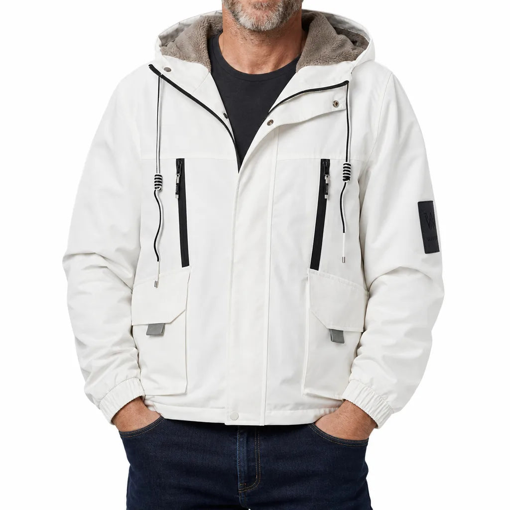 Men's Fleece Lined Waterproof Jacket