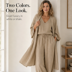 Women's 3-Piece Loungewear Set Wide Leg Pants