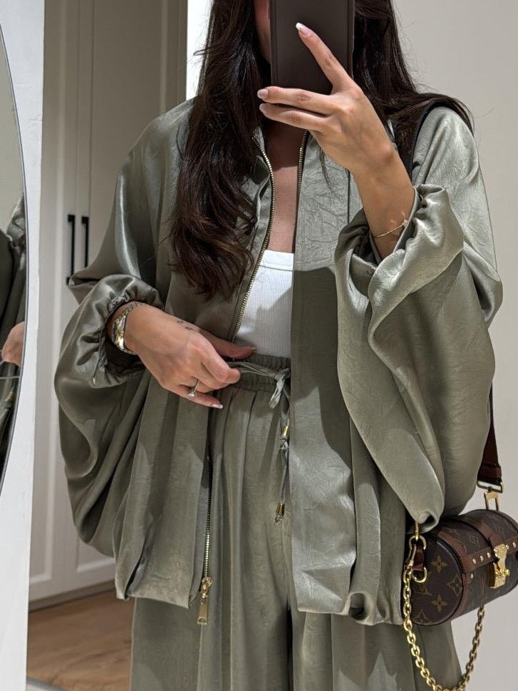 Women's Wide Leg Pants Casual Two-Piece Set