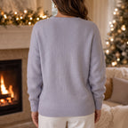Tamsyn | Christmas Tree Graphic Knit Sweater