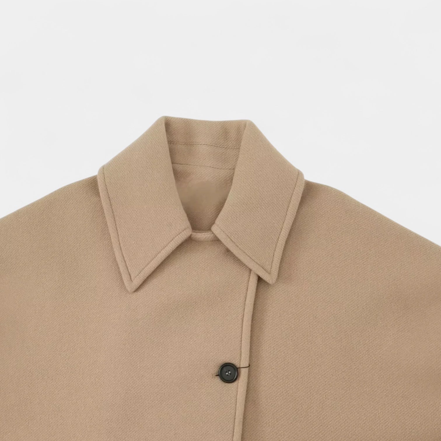 Women's Collared Button Front Coat