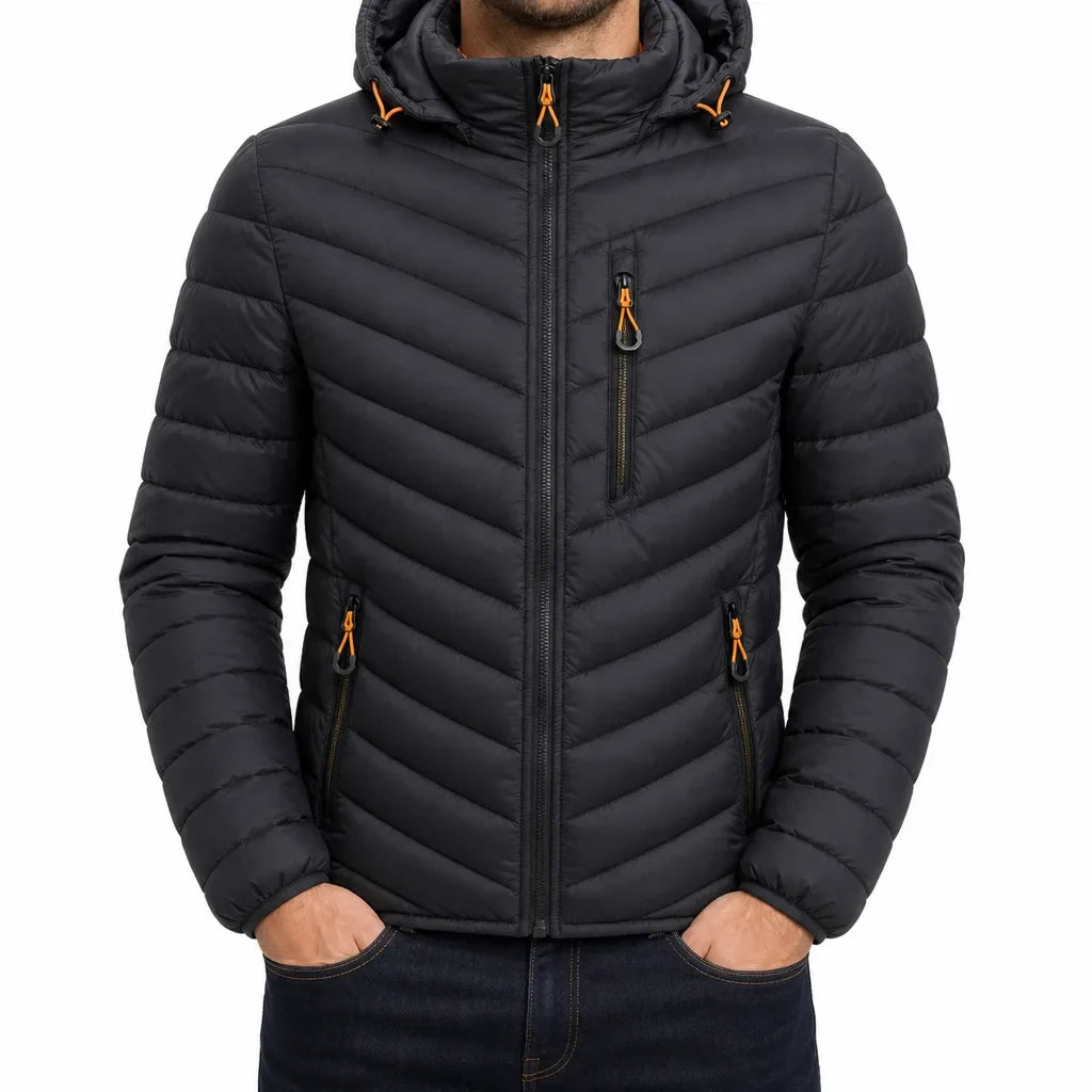 men's Windbreaker Puffer Jacket