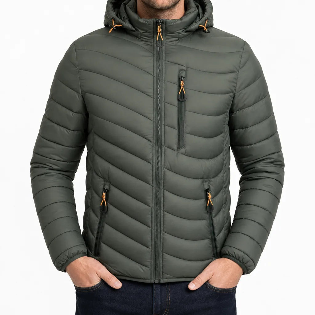 men's Windbreaker Puffer Jacket