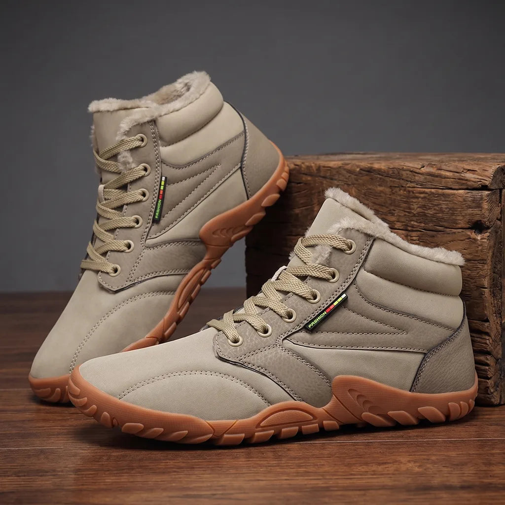 men's Warm Barefoot Boots