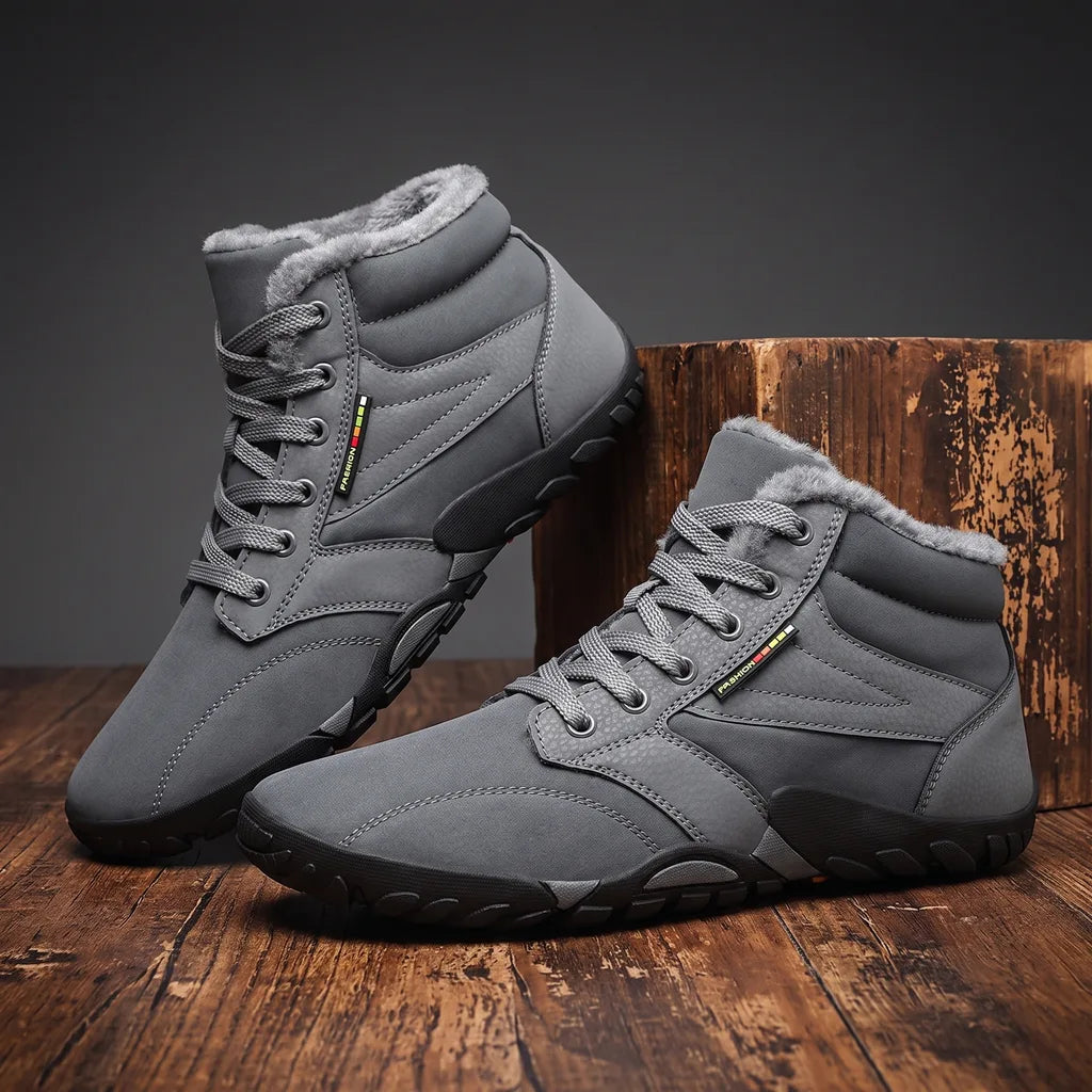 men's Warm Barefoot Boots