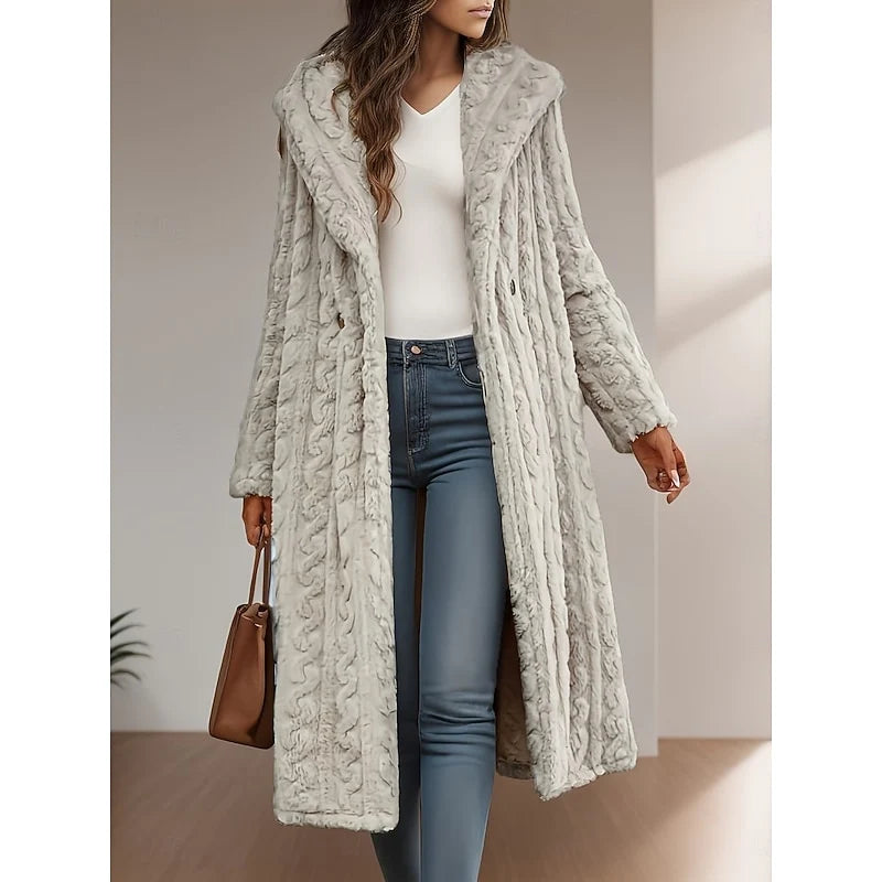 Georgina | Hooded Longline Coat