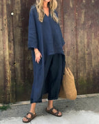 Women's Relaxed Linen Co-ord Set