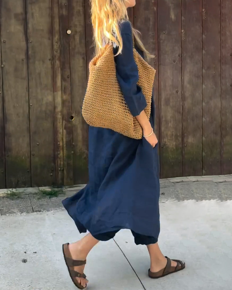 Women's Relaxed Linen Co-ord Set