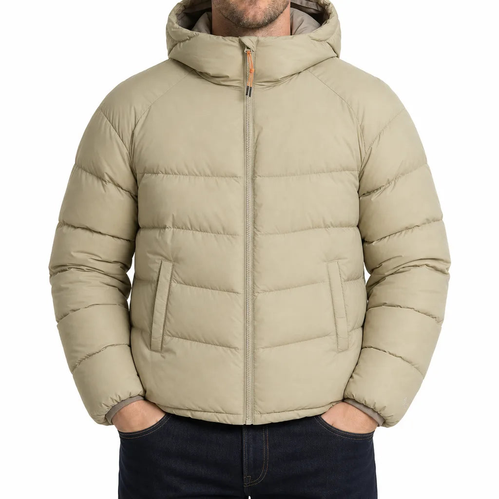 Men's Quilted Winter Jacket
