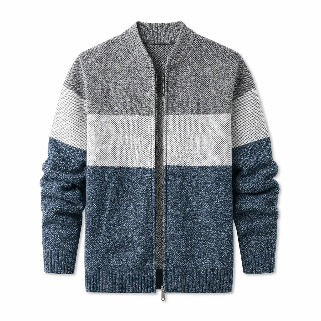 Weston | Men's Colorblock Knit Jacket