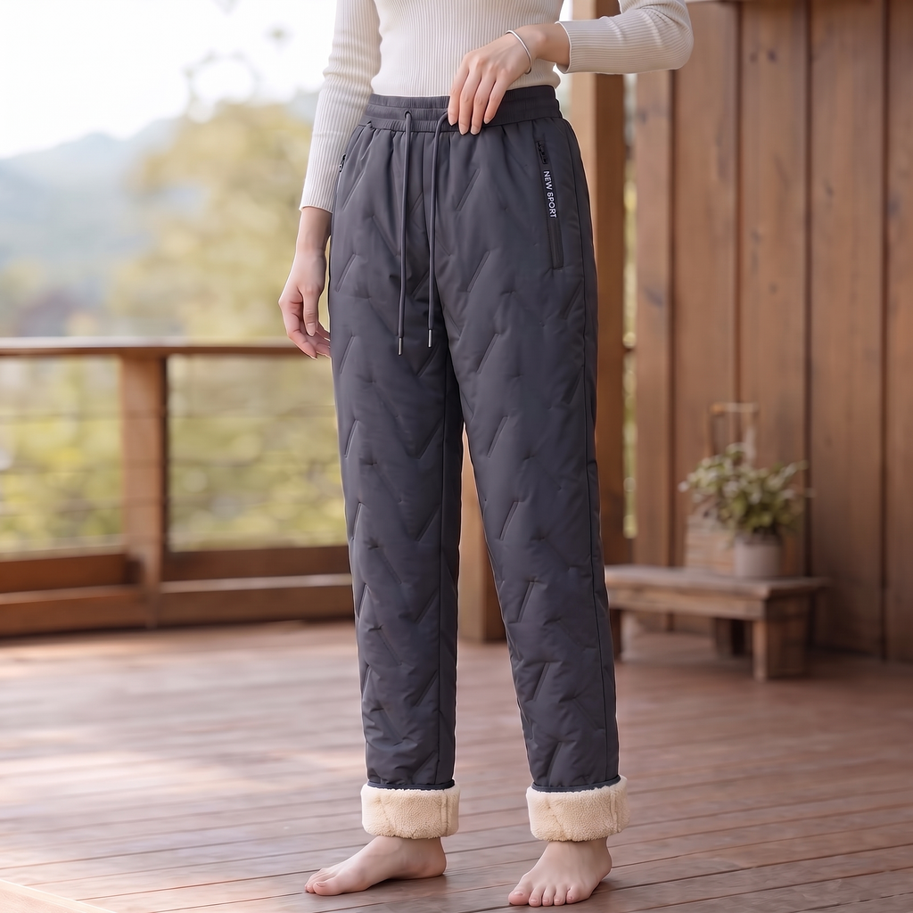 Wilma | Fleece Lined Water-Resistant Thermal Pants