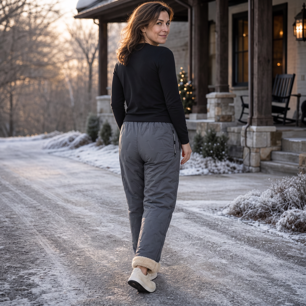 Wilma | Fleece Lined Water-Resistant Thermal Pants
